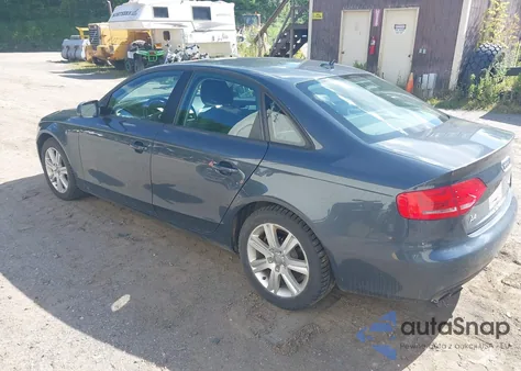 2011 Audi A4 2.0T Premium from USA, damaged, VIN WAUBFAFL2BN055065